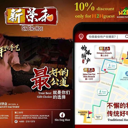 H2H - Ohayo Ipoh Majestic Ipoh Apartment Ngoại thất bức ảnh